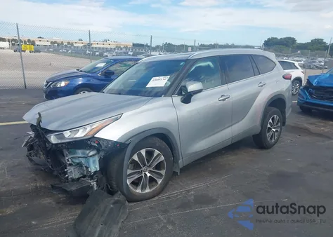 2020 Toyota Highlander Xle from USA, damaged, VIN 5TDGZRBH0LS508921